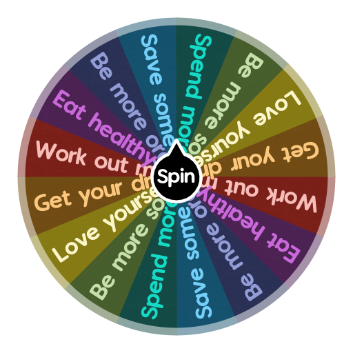 New Year's Eve Goal | Spin the Wheel - Random Picker