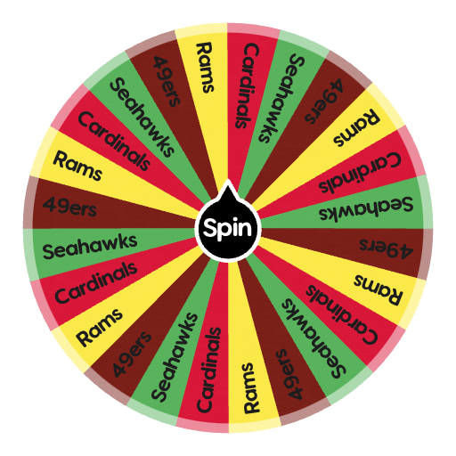 NFC West | Spin The Wheel App