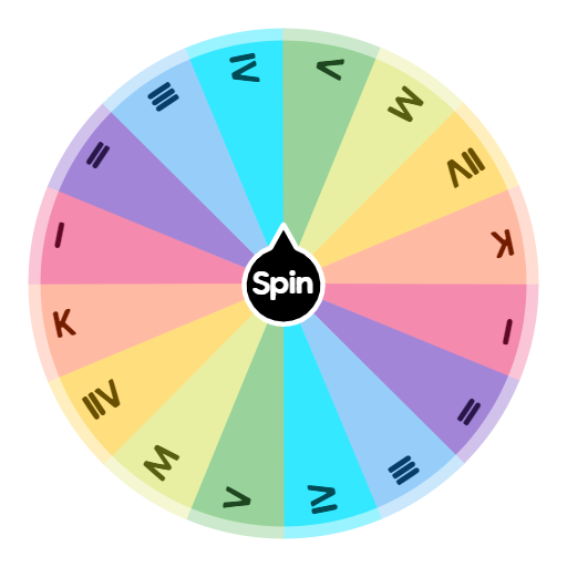 Numbers Spinning Wheel