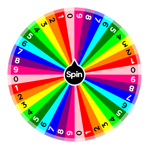 Color Wheel With Numbers