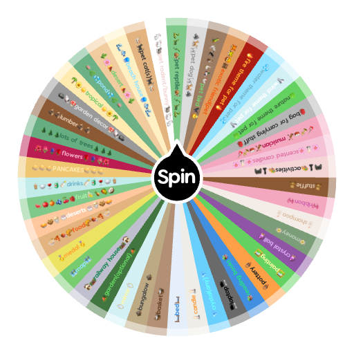 Oc world and house genarator | Spin The Wheel - Random Picker