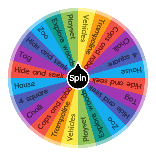 Outside Games to play | Spin the Wheel - Random Picker