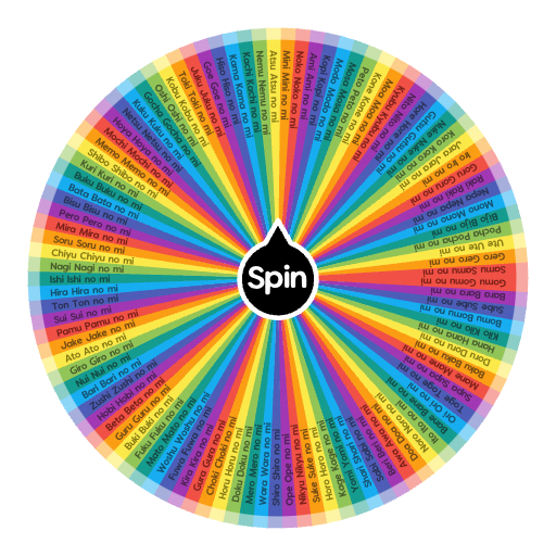 Paramecia Devil Fruit  Spin the Wheel - Random Picker