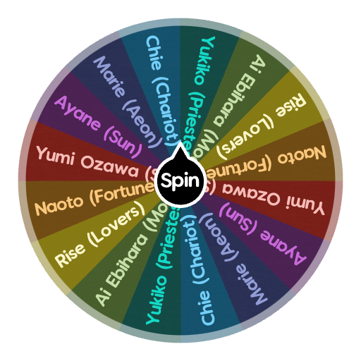 Persona 4 Golden Romance Wheel | Spin The Wheel App