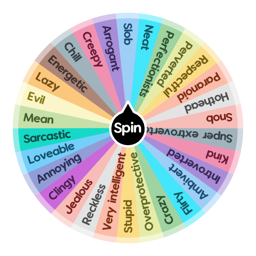 Personality wheel | Spin the Wheel - Random Picker