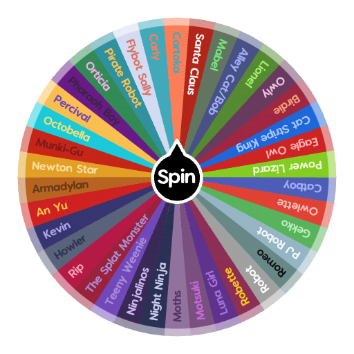 PJ Masks (S5) Spin The Wheel App