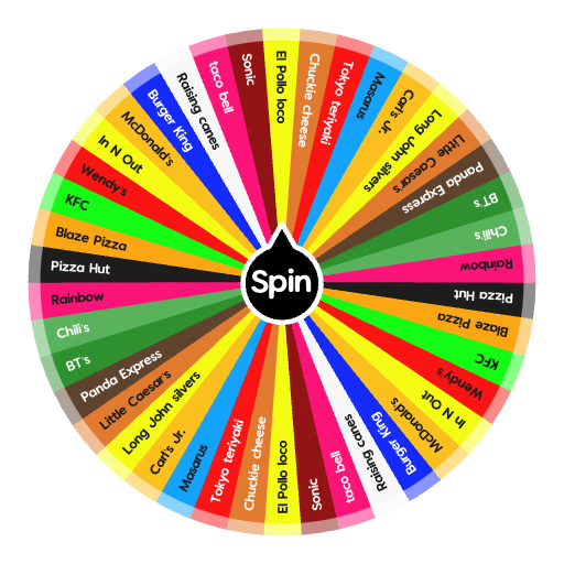Places To Eat Spin The Wheel App Places To Eat Spin The Wheel App