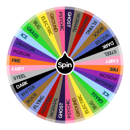 Pokémon Type Challenge Gen 6 -> | Spin the Wheel - Random Picker