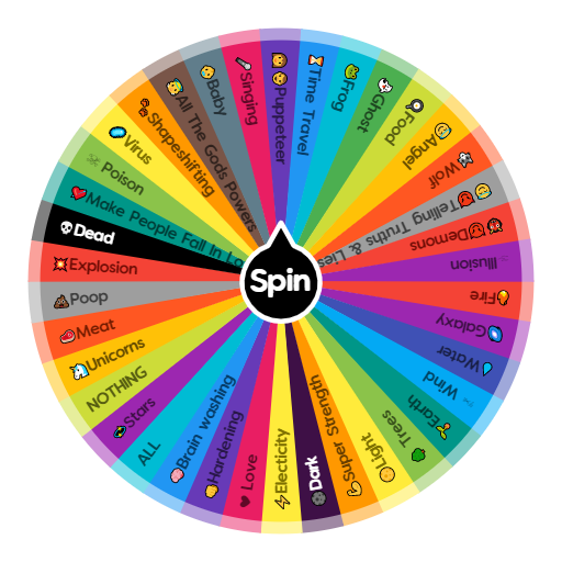 Power Randomizer | Spin The Wheel - Random Picker