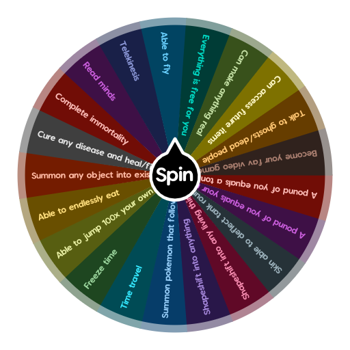 Power wheel | Spin The Wheel App