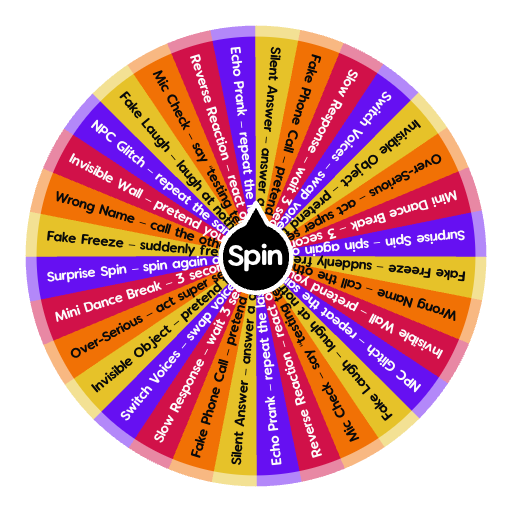 Prank wheel 🤡 | Spin The Wheel - Random Picker