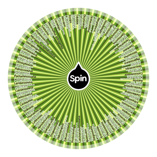 PREHISTORIC ANIMALS | Spin the Wheel - Random Picker