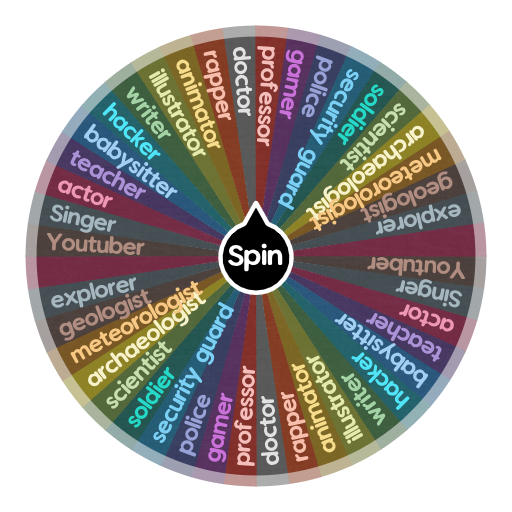 Professions | Spin The Wheel · Random Picker