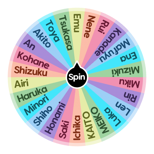 Project sekai characters | Spin The Wheel App