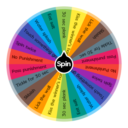 😈punishment Wheel😈 Spin The Wheel Random Picker 
