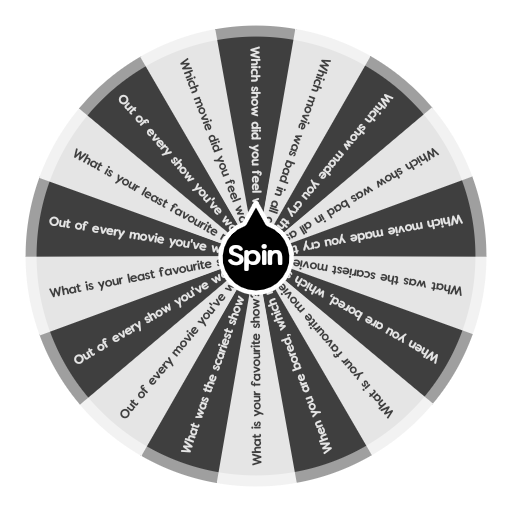 Questions Wheel TV Edition Spin The Wheel App