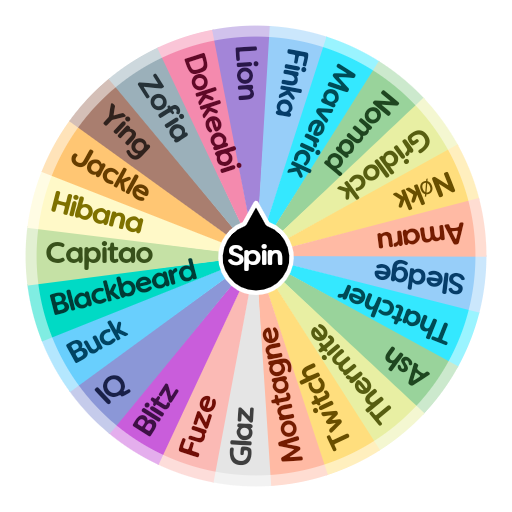 R6 characters Attacking | Spin The Wheel App