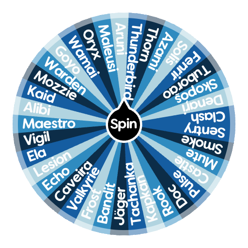 Random R6 Strat Wheel R6 Defense Operators | Spin The Wheel - Random Picker