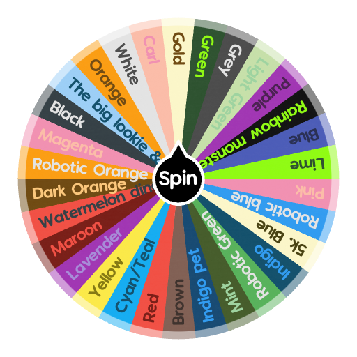 Which Rainbow Friends are You?  Spin the Wheel - Random Picker