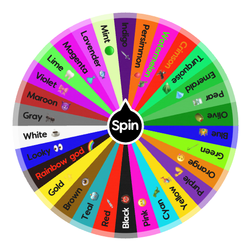 Which Rainbow Friends are You?  Spin the Wheel - Random Picker