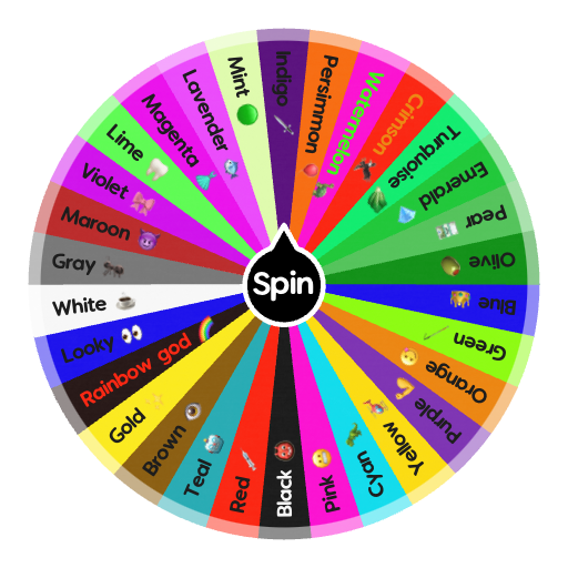 Rainbow Friends  Spin the Wheel - Random Picker