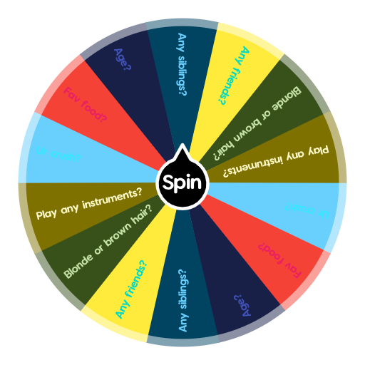 random spinner wheel