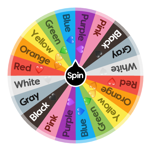 color picker wheel rotating paper