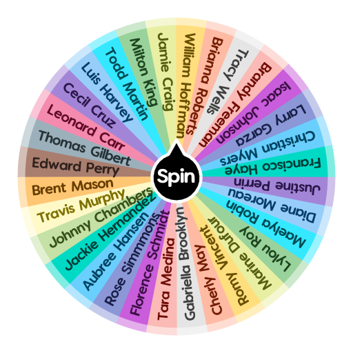 random name picker wheel of names