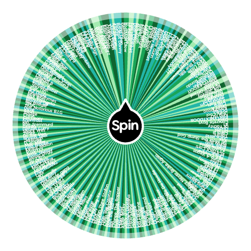 Random Rappers/RNB | Spin the Wheel - Random Picker