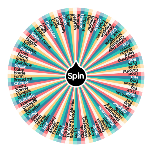 Random Things / Themes To Draw Spin the Wheel Random Picker
