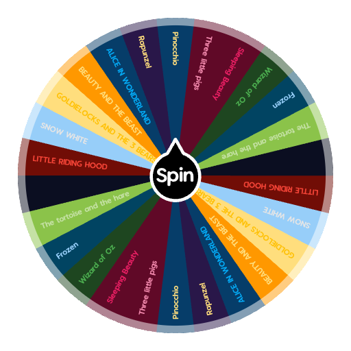 Reverse FAIRYTALES for an OC | Spin The Wheel - Random Picker