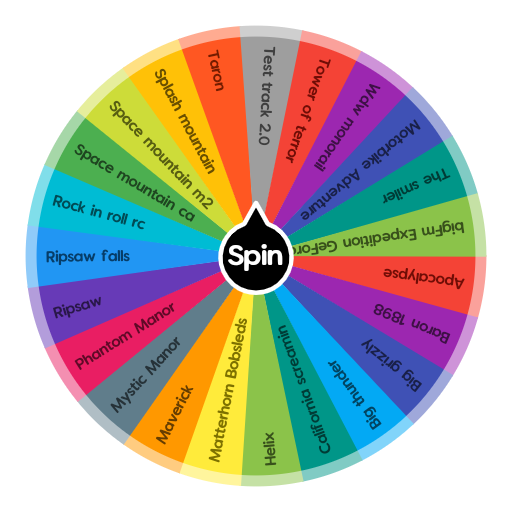 Ridesims simulations | Spin The Wheel App