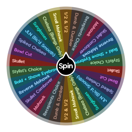 Rise Guys Wheel of Haircuts | Spin The Wheel App