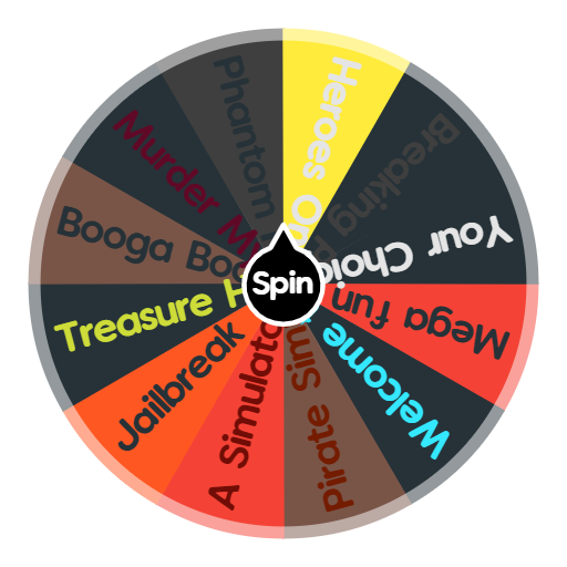 Roblox Spin The Wheel App - the roblox random spinner
