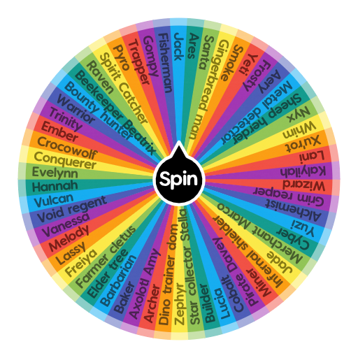 Roblox bedwars kit decider ORIGINAL Spin The Wheel App