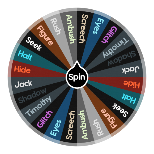 Roblox Doors Entities  Spin the Wheel - Random Picker