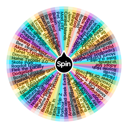 Roblox Games Popular Spin The Wheel App - what games are popular on roblox