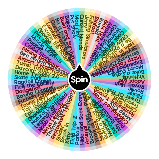 Roblox Games Popular Spin The Wheel App - roblox bigfoot games