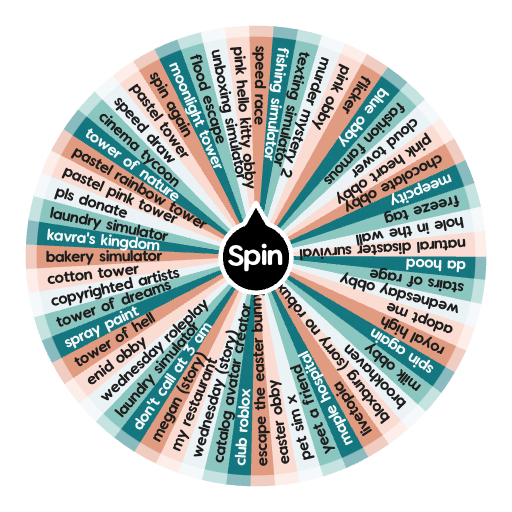 Rainbow Friends  Spin the Wheel - Random Picker