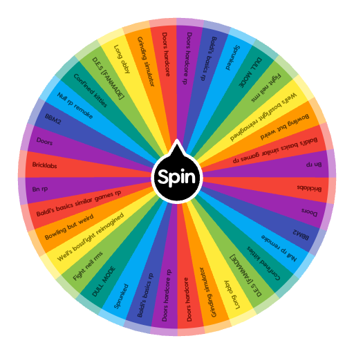 Roblox games | Spin The Wheel - Random Picker