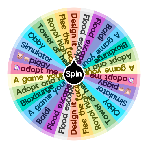 Roblox Games Spin The Wheel App