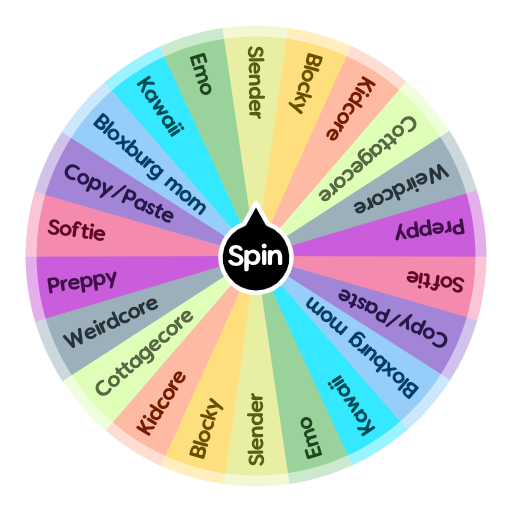 Roblox Style Wheel  Spin the Wheel - Random Picker