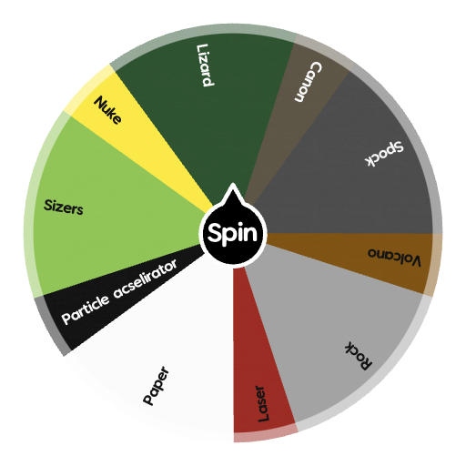 Rock Paper Sizers Spin The Wheel App