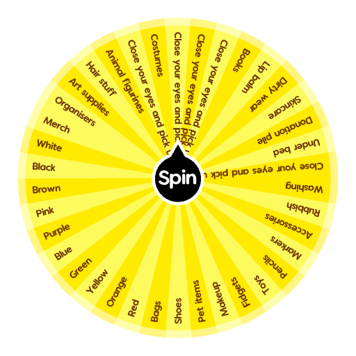 Room Cleaning Spin The Wheel Random Picker room-cleaning-spin-the-wheel-random-picker