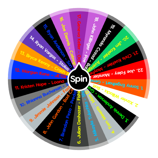 Random Wheel Rogo RORMJ Stadium Series Orange Wheel | Spin The Wheel - Random Picker