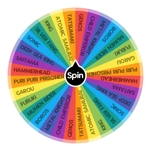 SAITAMA CHARACTER | Spin the Wheel - Random Picker