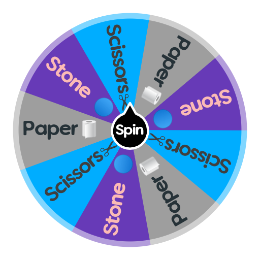 Scissors Paper Stone Spin The Wheel App