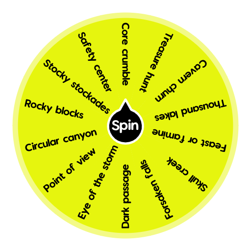 Showdown map Spin The Wheel App