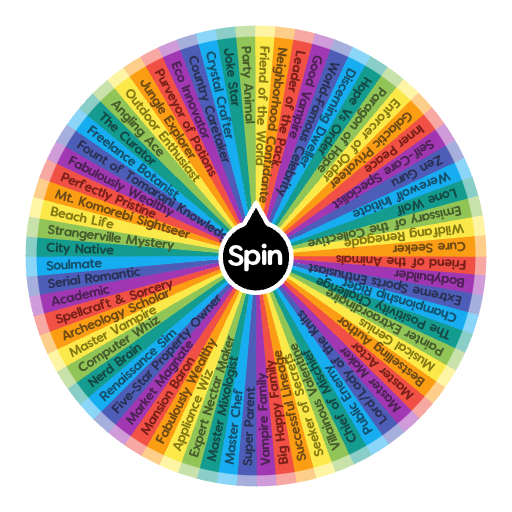 Sims 4: Adult Aspirations | Spin the Wheel - Random Picker