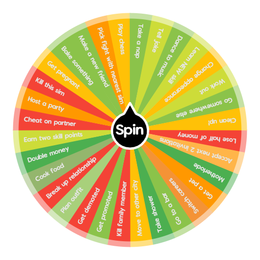 sims 4 challenges wheel